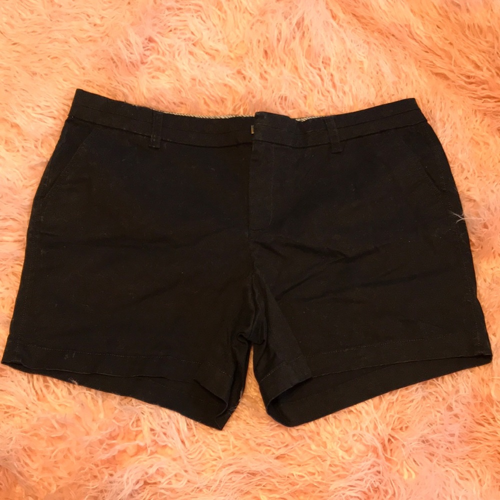Black Khaki style shorts